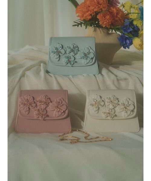 RESEXXY（リゼクシー） ショルダーバッグ バッグ フラワーモチーフ