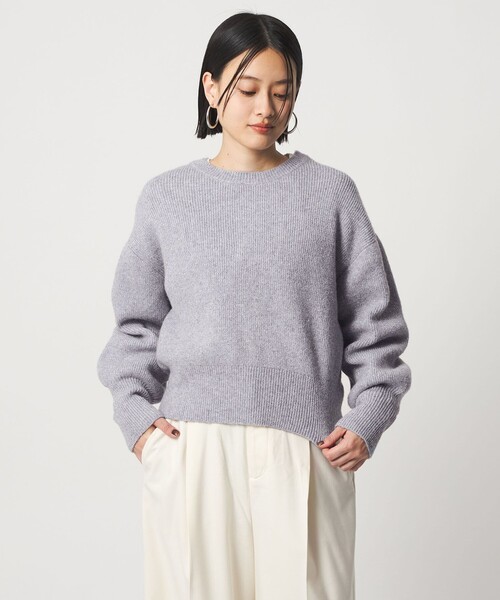 A DAY IN THE LIFE ニット セーター ラメミックス クルーネックニット