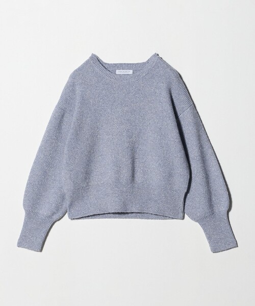 A DAY IN THE LIFE ニット セーター ラメミックス クルーネックニット