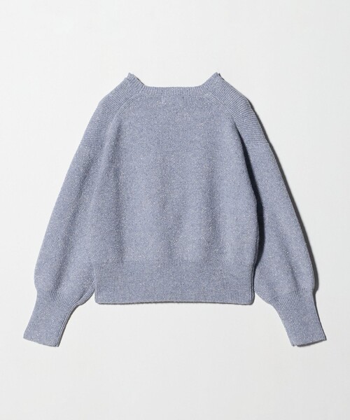 A DAY IN THE LIFE ニット セーター ラメミックス クルーネックニット