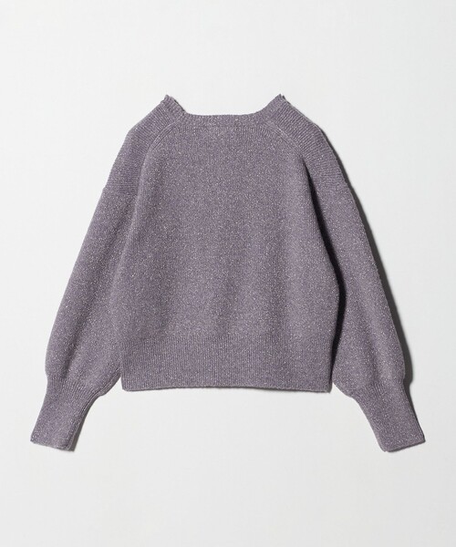 A DAY IN THE LIFE ニット セーター ラメミックス クルーネックニット