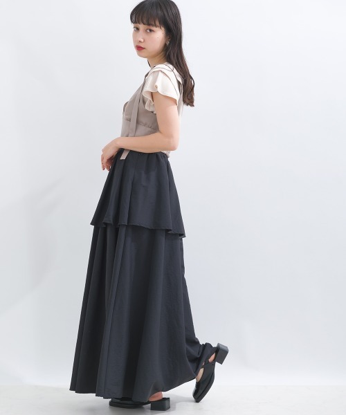 「terrace」 ベスト MEDIUM ブルー レディース_画像6