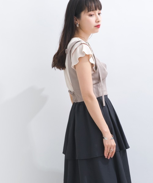 「terrace」 ベスト MEDIUM ブルー レディース_画像8