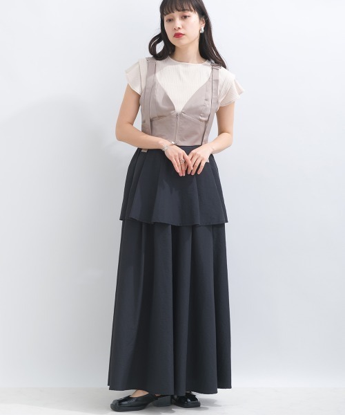 「terrace」 ベスト MEDIUM ブルー レディース_画像9