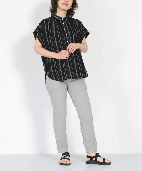「D.M.G.」 パンツ L グレー レディース_画像6