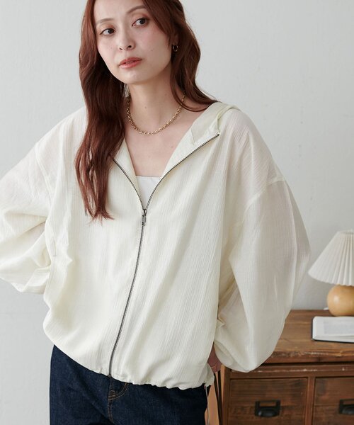 「DISCOAT」 ブルゾン MEDIUM ブラウン レディース_画像3