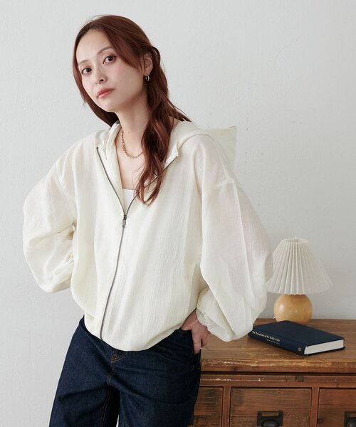 「DISCOAT」 ブルゾン MEDIUM ブラウン レディース_画像6