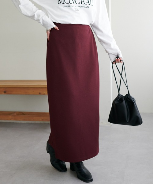 「DISCOAT」 タイトスカート MEDIUM ベージュ レディース_画像3