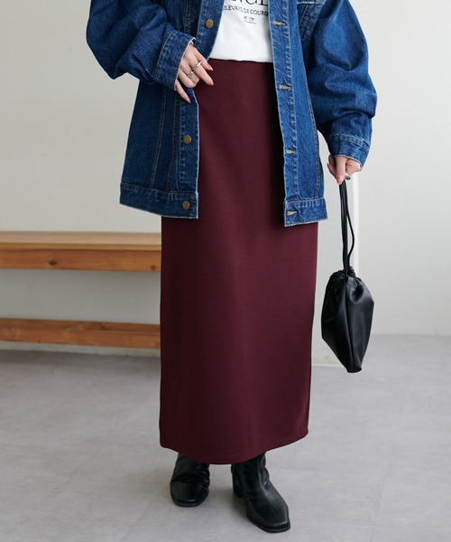 「DISCOAT」 タイトスカート MEDIUM ベージュ レディース_画像10