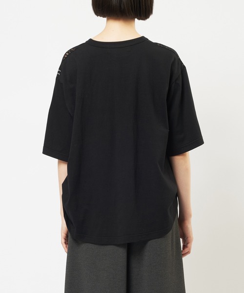 tシャツ サイドタックメッシュＴ レディース メンズの画像