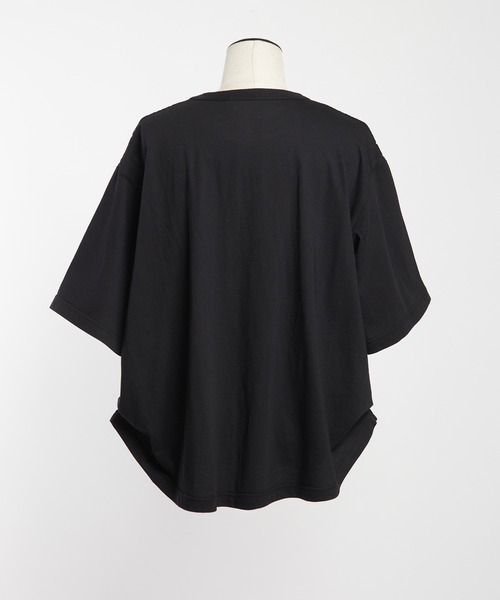 tシャツ サイドタックメッシュＴ レディース メンズの画像
