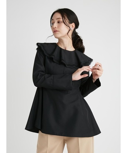 「CELFORD」 長袖シャツ 36 ブルー レディース_画像4