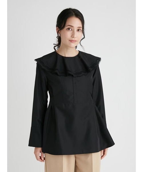 「CELFORD」 長袖シャツ 36 ブルー レディース_画像7