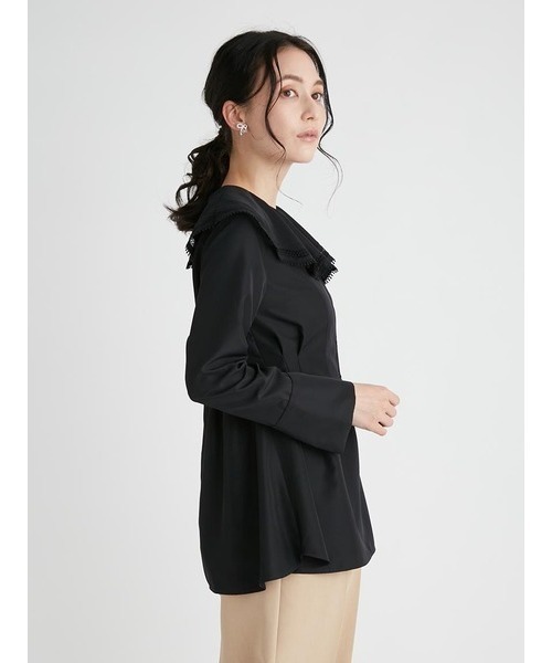 「CELFORD」 長袖シャツ 36 ブルー レディース_画像9