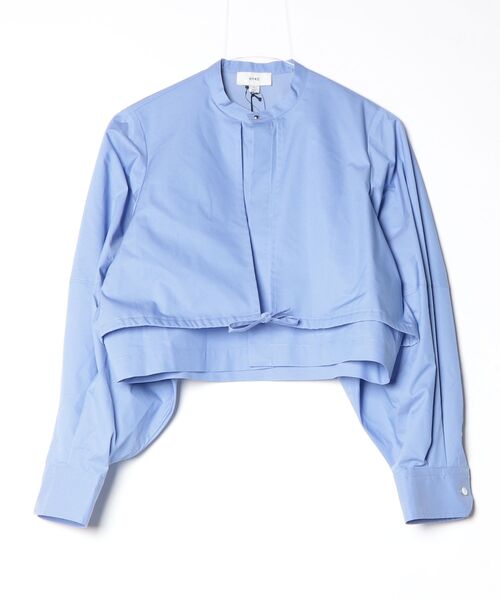 HYKE（ハイク） 長袖ブラウス 1 ブルー レディース : ZOZOTOWN Yahoo