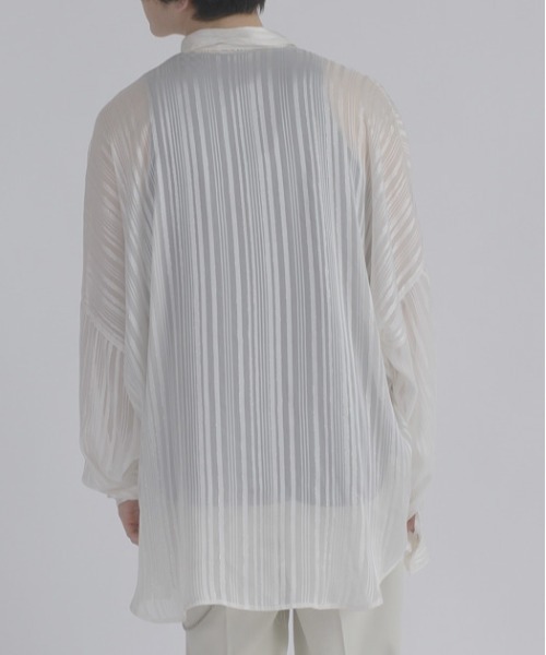 「REGIEVO」 長袖シャツ L ブラック メンズ_画像3