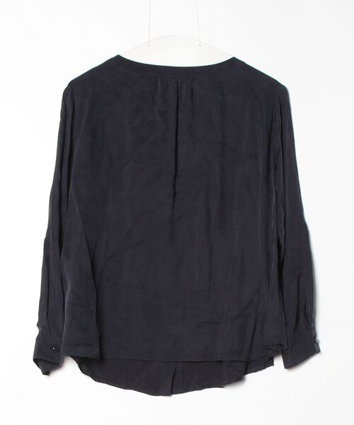 「fleur by mint breeze」 長袖ブラウス M ネイビー レディース_画像2