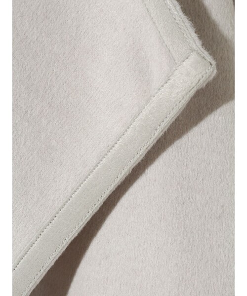 「MIDIUMISOLID」 コート 38 オフホワイト レディース_画像4