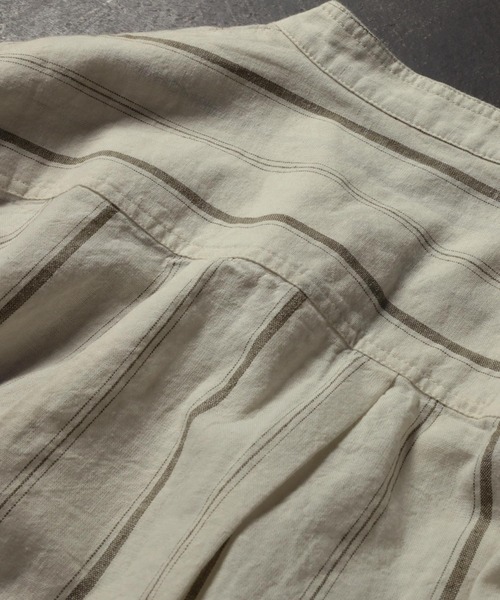 「soulberry」 長袖ブラウス 3L ベージュ レディース_画像7