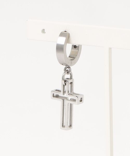 DIESEL（ディーゼル） ピアス（片耳用） FREE シルバー メンズ