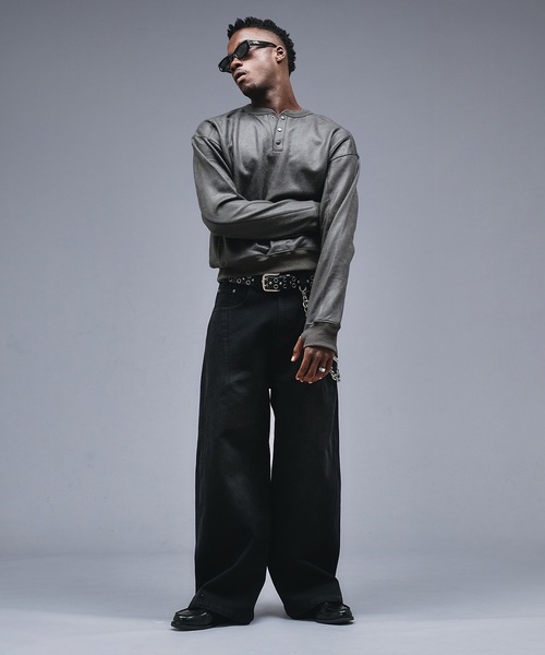 ANDER HUNK パンツ Faded Duck Curve Pants / フェイデッドダック