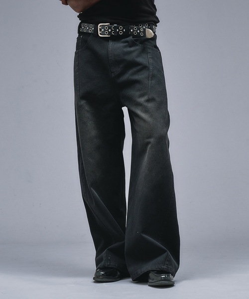 ANDER HUNK パンツ Faded Duck Curve Pants / フェイデッドダック