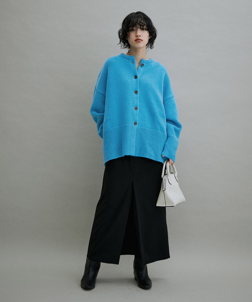 「ADAM ET ROPE'」 ニットカーディガン FREE ピンク系その他2 レディース_画像4