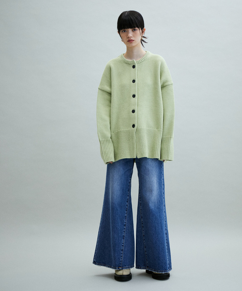 「ADAM ET ROPE'」 ニットカーディガン FREE ピンク系その他2 レディース_画像7