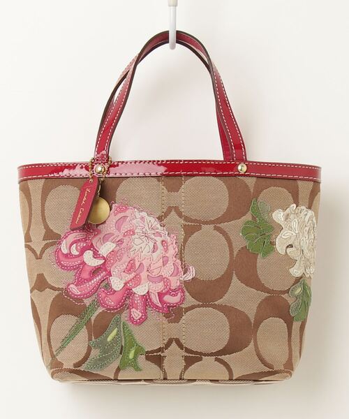 COACH（コーチ） ハンドバッグ - ベージュ レディース : ZOZOTOWN