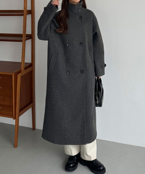 「callautia」 コート MEDIUM ブラウン系その他 レディース_画像3