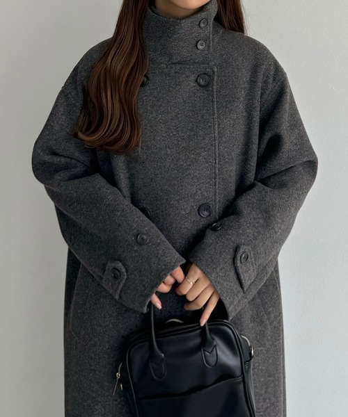 「callautia」 コート MEDIUM ブラウン系その他 レディース_画像5