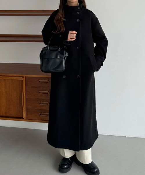 「callautia」 コート MEDIUM ブラウン系その他 レディース_画像9