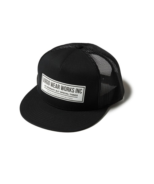 「VIRGOwearworks」 メッシュキャップ FREE ブラック×ピンク メンズ_画像4