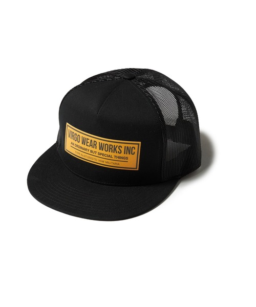 「VIRGOwearworks」 メッシュキャップ FREE ブラック×ピンク メンズ_画像5