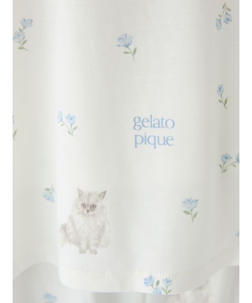 gelato pique（ジェラートピケ） パジャマ ルームウェア フラワー