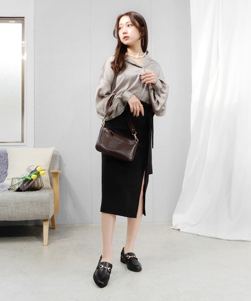 「minia」 「alala」シューズ LL アイボリー レディース_画像8