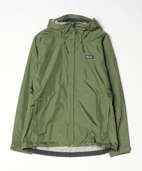 patagonia（パタゴニア） 刺繍ナイロンブルゾン L グリーン レディース