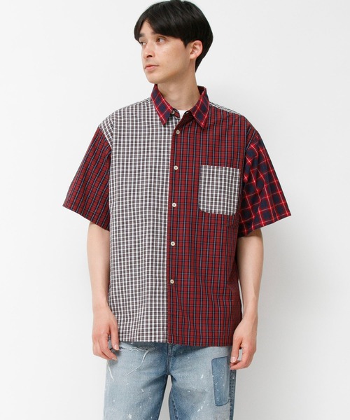 「Johnbull」 半袖シャツ LARGE ベージュ メンズ_画像7