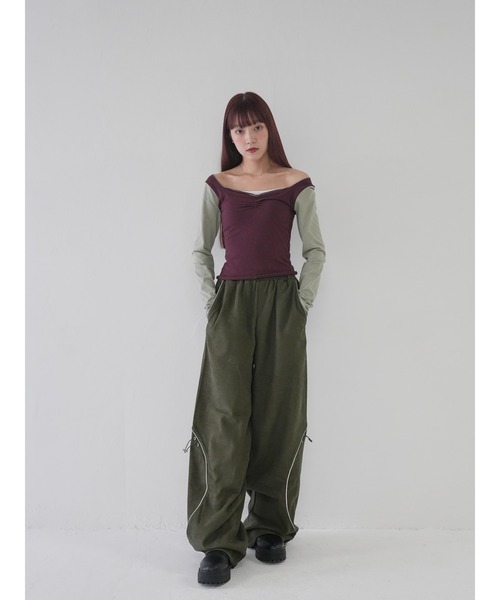 「Uenui」 パンツ FREE ブラック レディース_画像4