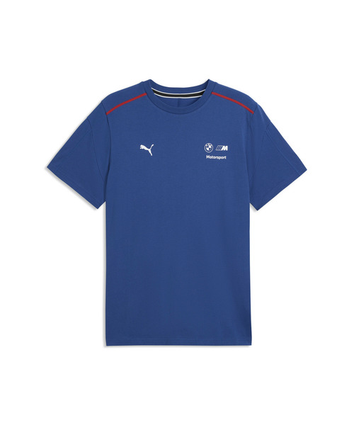 PUMA スポーツ シャツ 青色 PUMA（プーマ） tシャツ メンズ BMW MMS スポーツウェア MT7 半袖 T