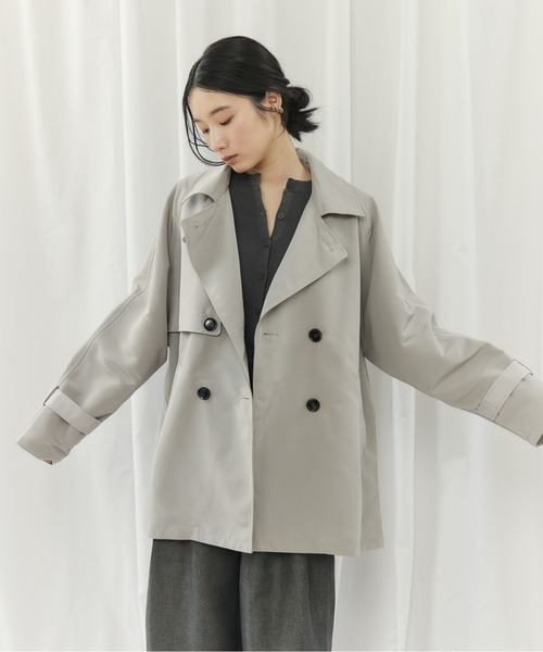 CIEL'AIR（シエルエアー） トレンチコート コート BICOLOR SHORT