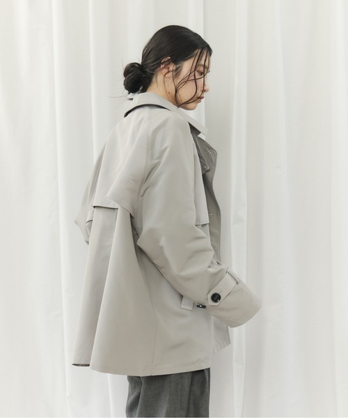 CIEL'AIR（シエルエアー） トレンチコート コート BICOLOR SHORT