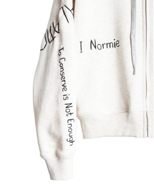 パーカー seveskig/セブシグ/I Normie Zip Hoodie メンズ レディースの画像