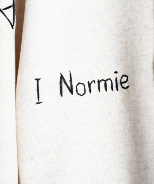 パーカー seveskig/セブシグ/I Normie Zip Hoodie メンズ レディースの画像