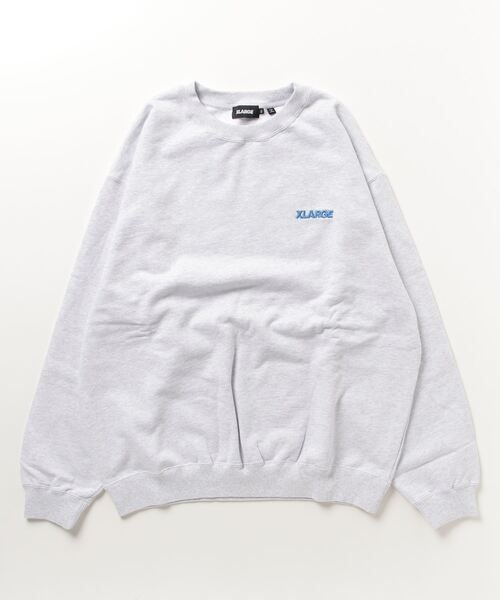 「XLARGE」 スウェットカットソー X-LARGE アッシュ メンズ_1