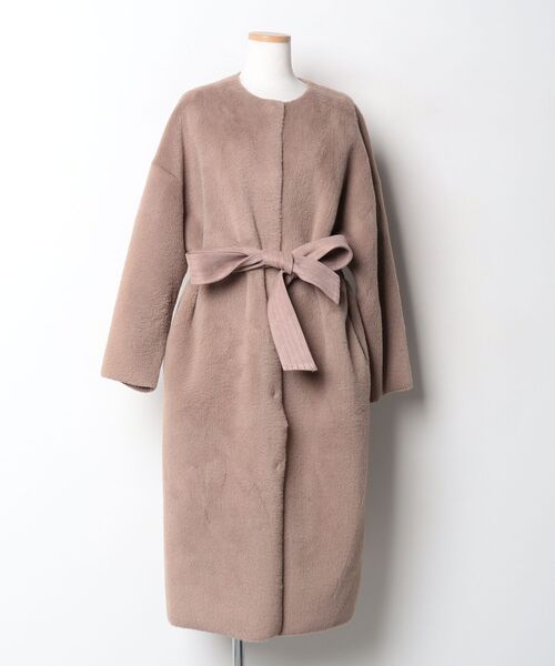 Her lip to ノーカラーコート M ブラウン レディース : ZOZOTOWN Yahoo 