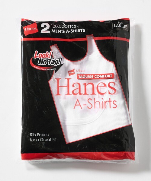 Hanes（ヘインズ） タンクトップ 「Hanes」2パック タンクトップ