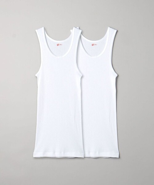 Hanes（ヘインズ） タンクトップ 「Hanes」2パック タンクトップ