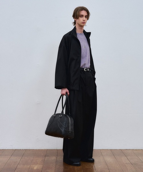 ajouter flow ボストンバッグ 「ajouter flow」synthetic leather 