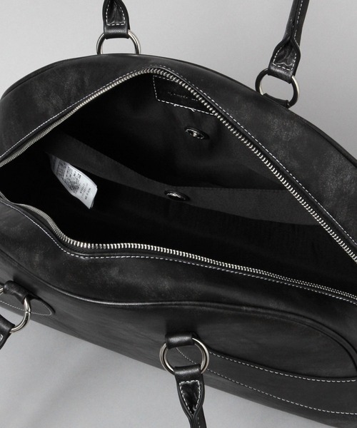 ajouter flow ボストンバッグ 「ajouter flow」synthetic leather 